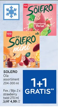 Offre: Solero Ola assortiment