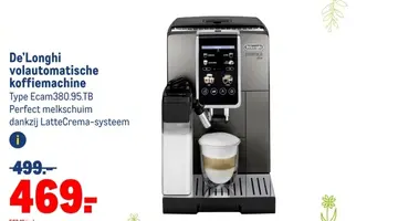 Aanbieding: De'Longhi volautomatische koffiemachine