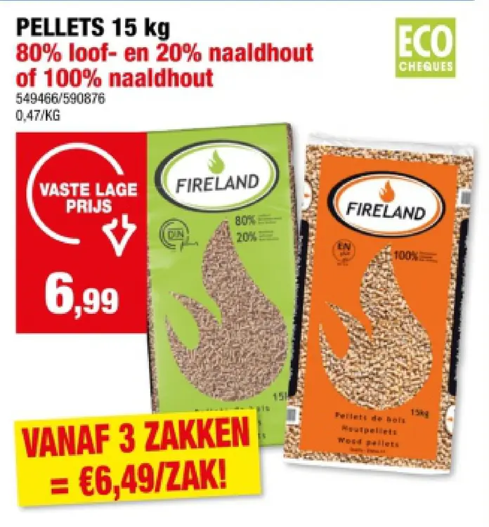 Promotie: Pellets