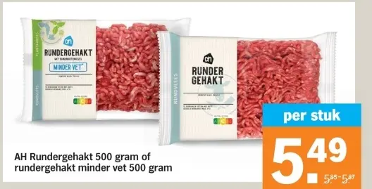 Aanbieding: Rundergehakt