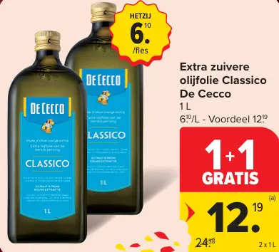 Promotie: Extra zuivere olijfolie Classico