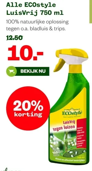 Aanbieding: LuisVrij tegen luizen