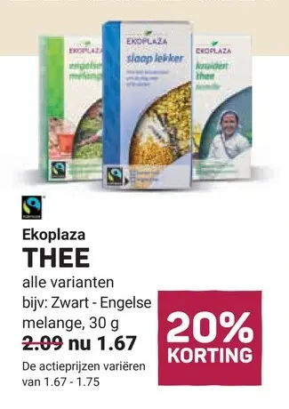 Aanbieding: Thee