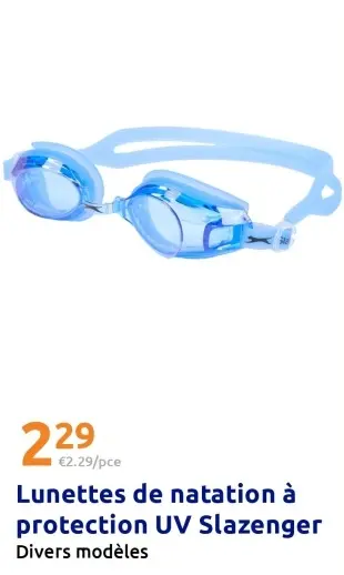 Offre: Lunettes de natation à protection UV