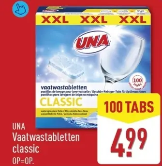 Aanbieding: Vaatwastabletten classic