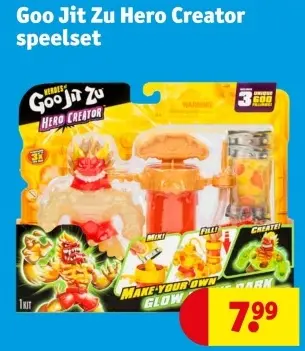 Aanbieding: Goo Jit Zu Hero Creator speelset