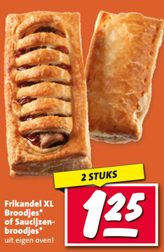 Aanbieding: Frikandel XL Broodjes of Saucijzen-broodjes