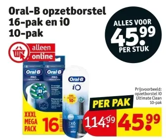 Promotie: Oral-B opzetborstel
