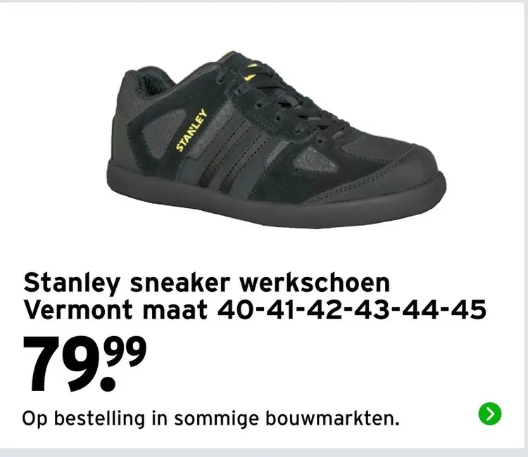 Aanbieding: sneaker werkschoen Vermont