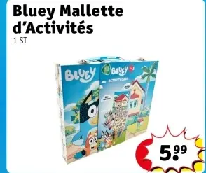Offre: Bluey Mallette d'Activités