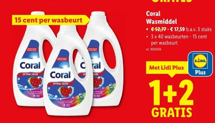 Promotie: Wasmiddel