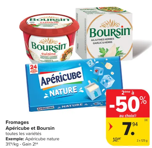 Offre: Fromages