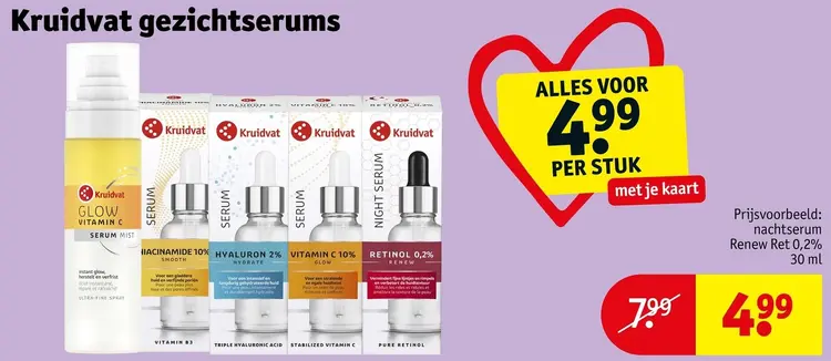 Aanbieding: Gezichtserums