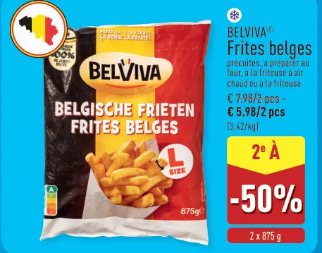 Offre: Frites belges