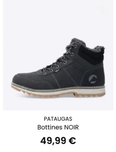 Offre: Bottines NOIR