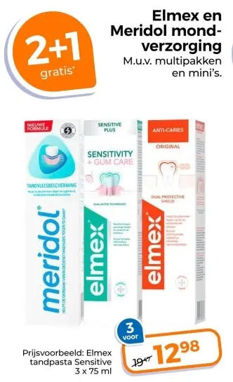 Aanbieding: Elmex tandpasta Sensitive