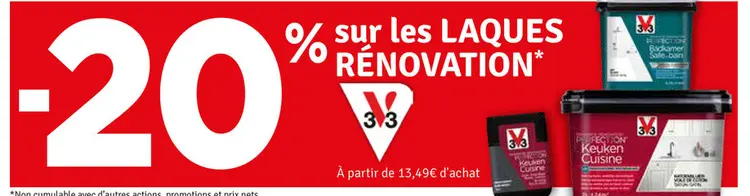 Offre: Laques rénovation