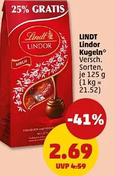 Aanbieding: Lindt Lindor Kugeln