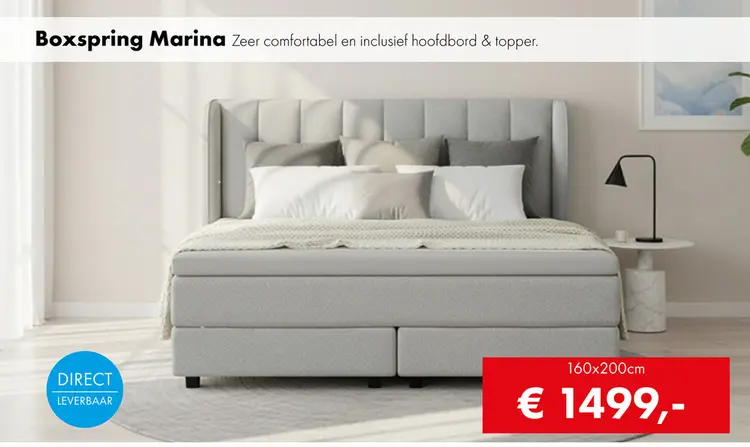 Aanbieding: Boxspring Marina