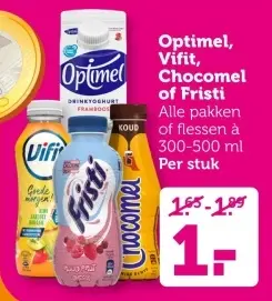 Aanbieding: Optimel, Vifit, Chocomel of Fristi