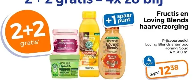 Aanbieding: Fructis en Loving Blends haarverzorging