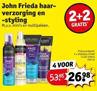 Promotie: haarverzorging en -styling