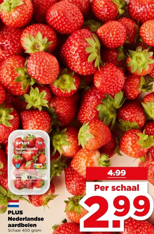 Aanbieding: Nederlandse aardbeien