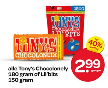 Aanbieding: Tony's Chocolonely