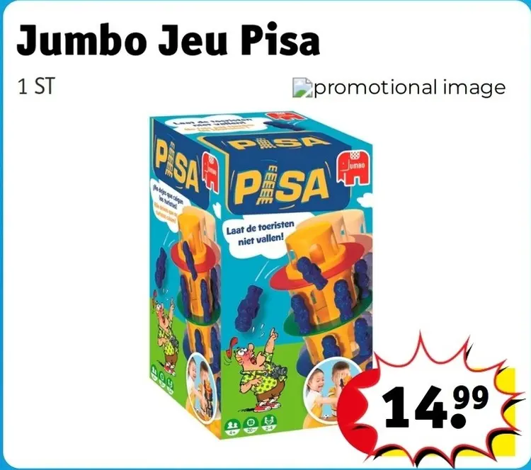 Offre: Jumbo Jeu Pisa