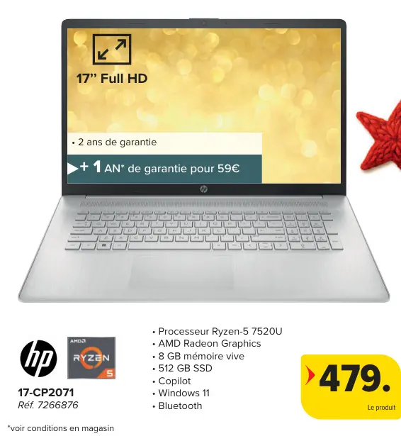Offre: Hp 17-cp2071