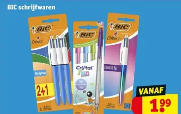 Aanbieding: BIC schrijfwaren
