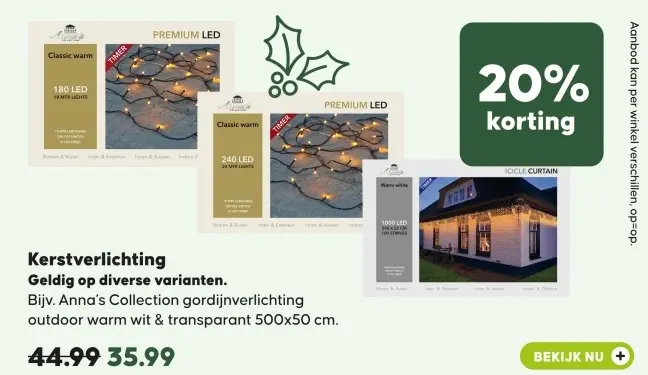 Aanbieding: Kerstverlichting