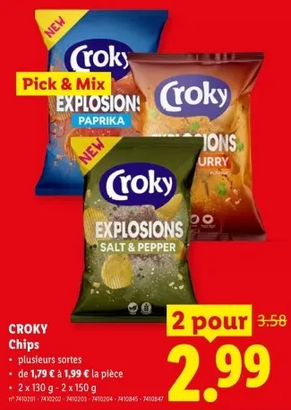 Offre: Chips
