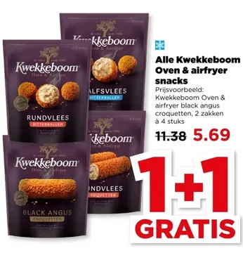 Aanbieding: Alle Kwekkeboom Oven & airfryer snacks
