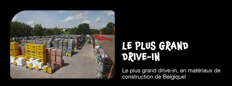 Promotie: Le plus grand drive-in