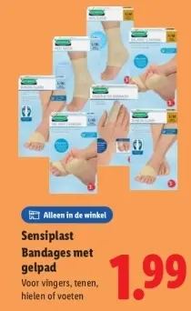 Aanbieding: Bandages met gelpad