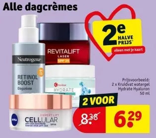 Promotie: Dagcrèmes