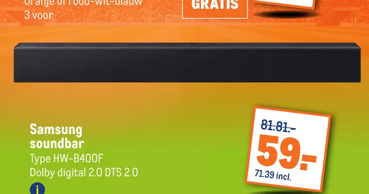Aanbieding: soundbar