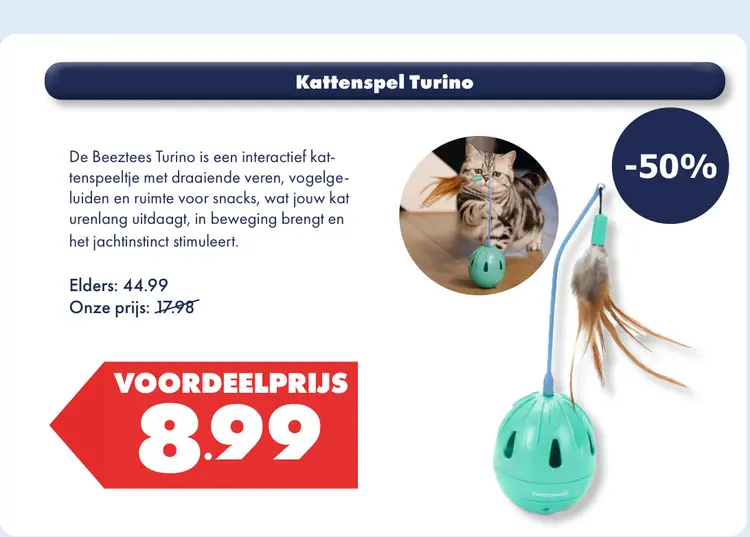 Aanbieding: Kattenspel Turino