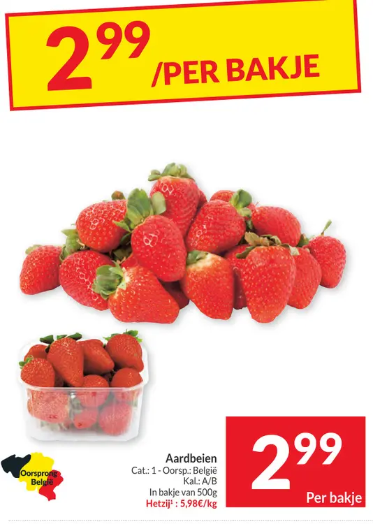 Promotie: Aardbeien