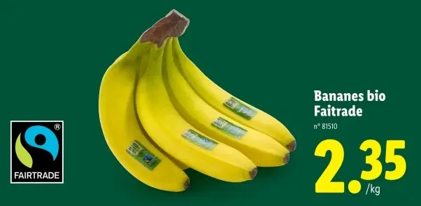 Offre: Bananes bio