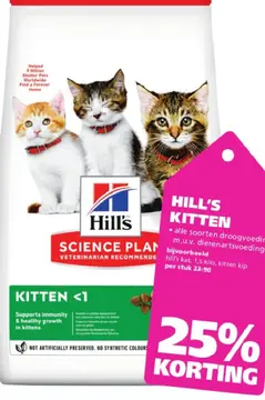 Aanbieding: Hill's Kitten