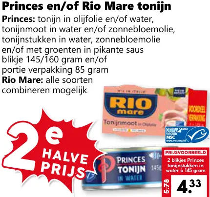 Aanbieding: Tonijn
