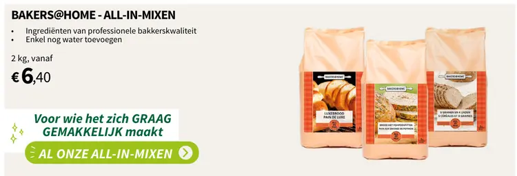 Promotie: Bakers@Home All-in-mixen