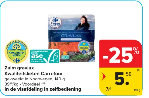 Promotie: Zalm gravlax