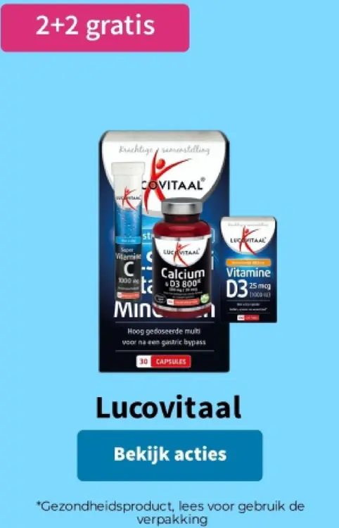 Aanbieding: Vitaminen en mineralen