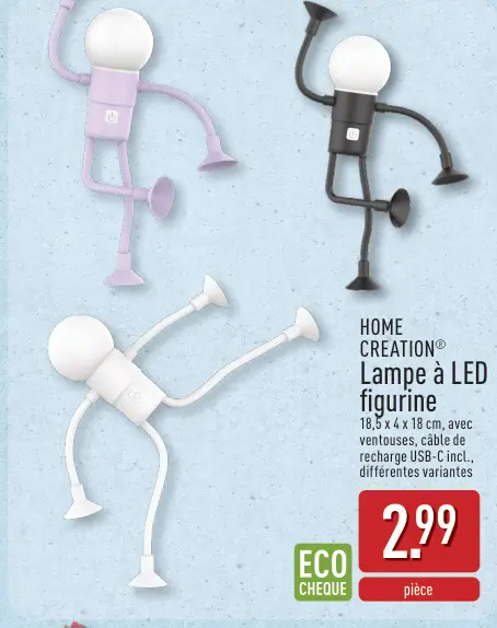 Offre: Lampe à LED figurine
