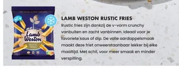 Aanbieding: Lamb weston rustic fries