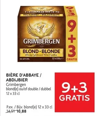 Offre: Grimbergen blond(e) ou/of double / dubbel