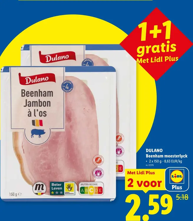 Promotie: Beenham meesterlyck